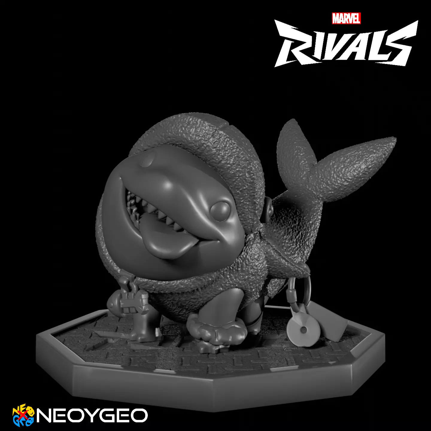 JEFF THE INCOGNITO DOLPHIN - MARVEL RIVALS 3D print model