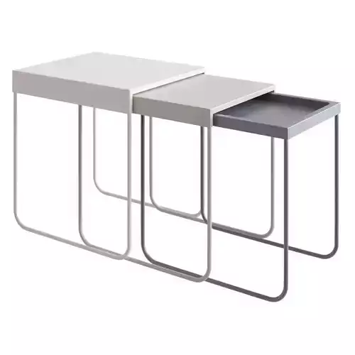 Modern Nesting Coffee Tables Set