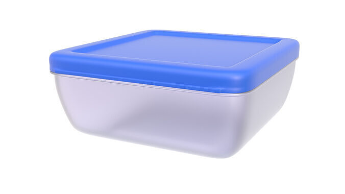 Food container 02 3D model
