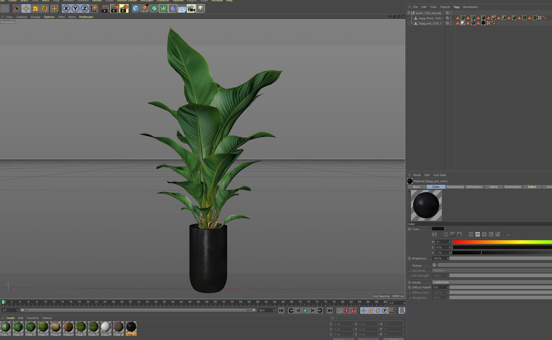 Plant 1230 3D model_7