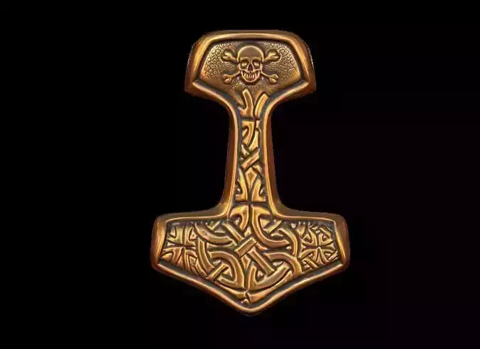 Thor Hammer Pendant