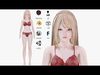 Lingerie clothes 0010 - Rig -Unreal - Unity - Blender - Animated Low-poly 3D model_2