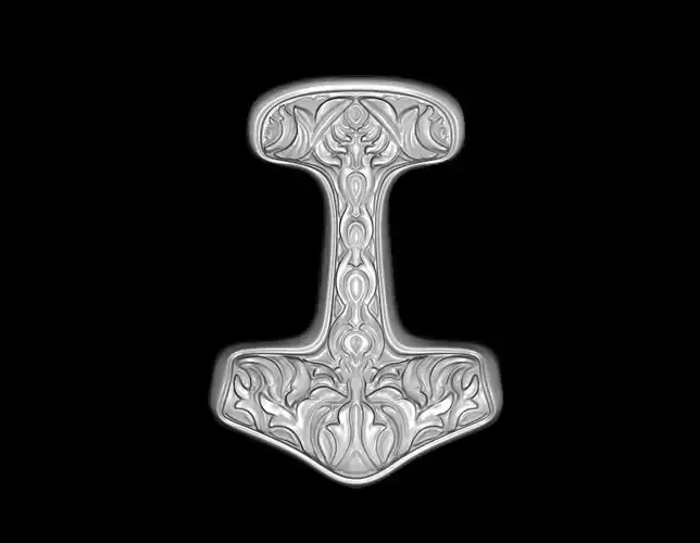 Thor Hammer Pendant 2