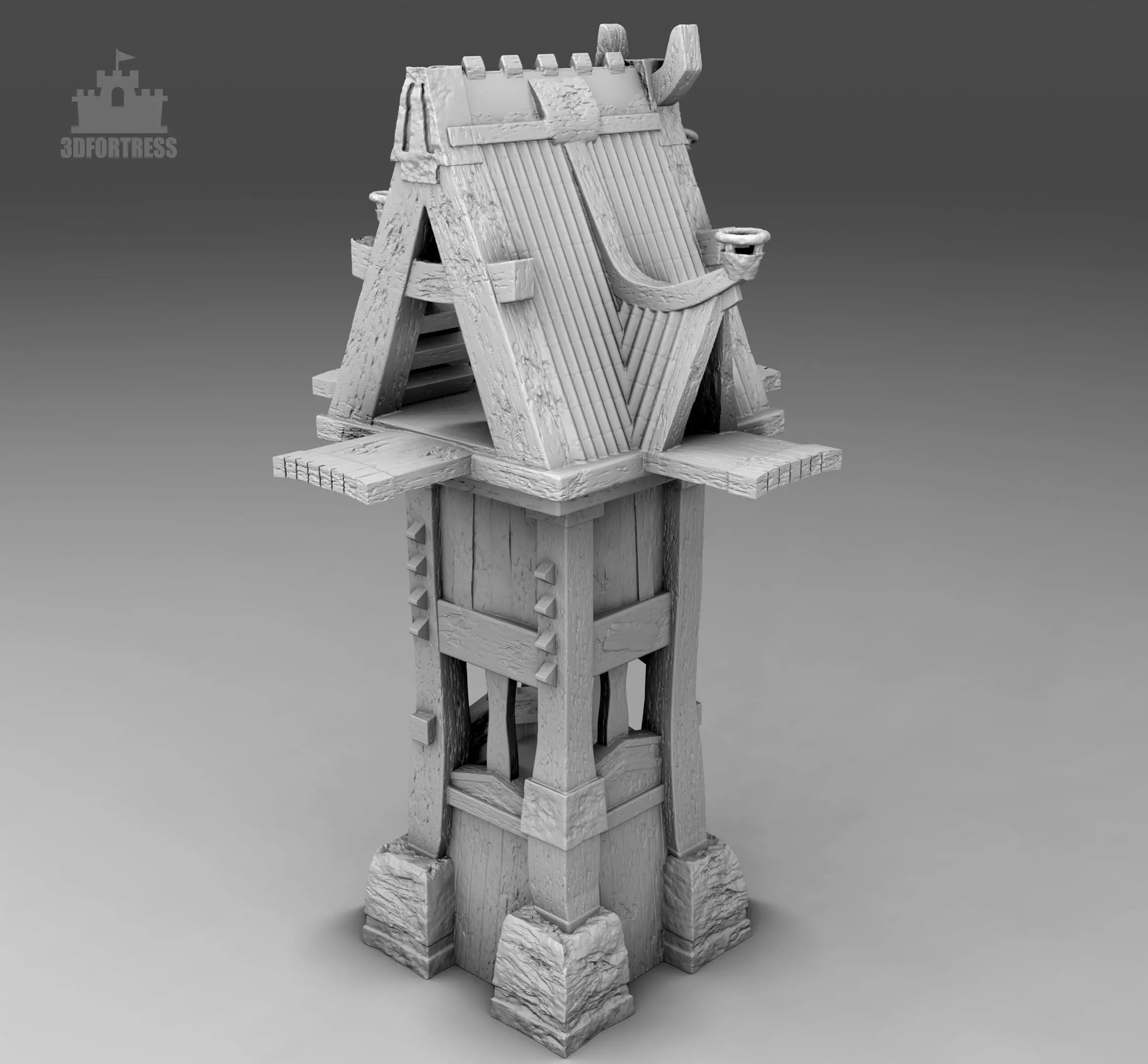 Tower 3D print model_0