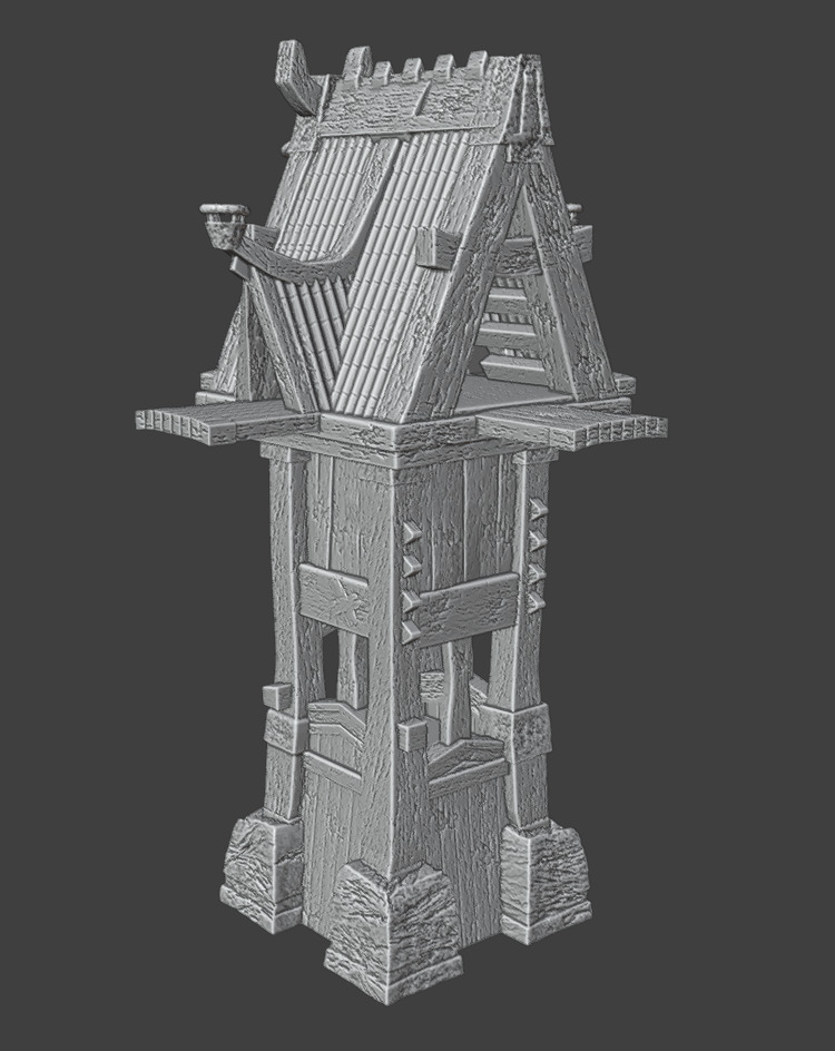 Tower 3D print model_12