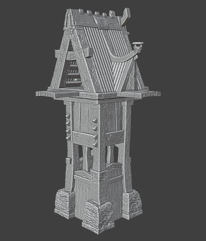 Tower 3D print model_10