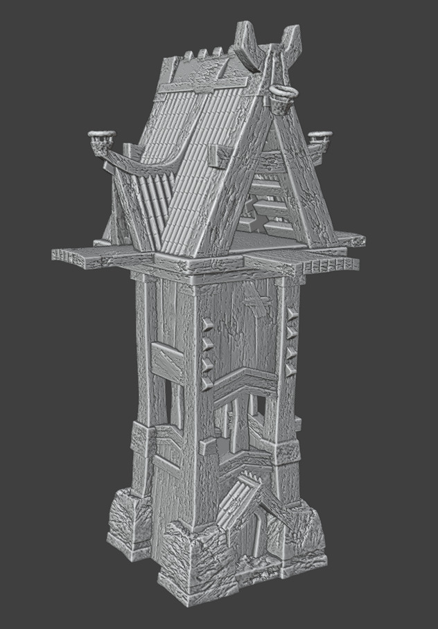 Tower 3D print model_8