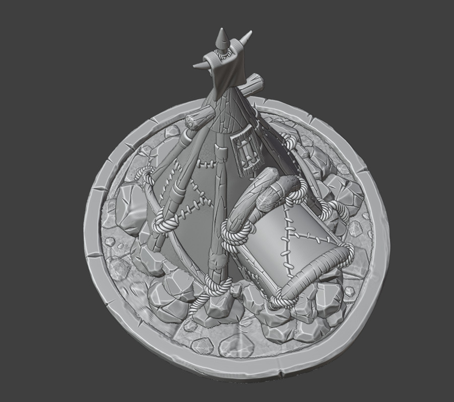 Modular tent 3D print model_10