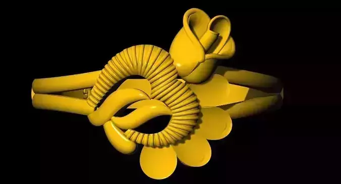 anitque ring 3dm file