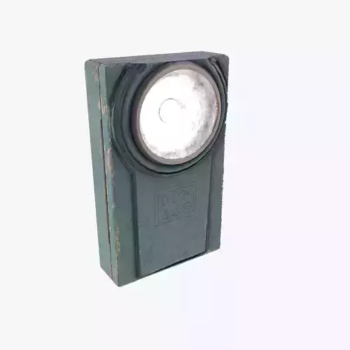 DomGos Flashlight PRL Low-poly 3D model