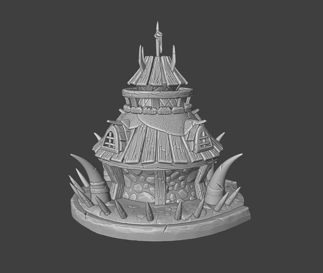 House 1 3D print model_5