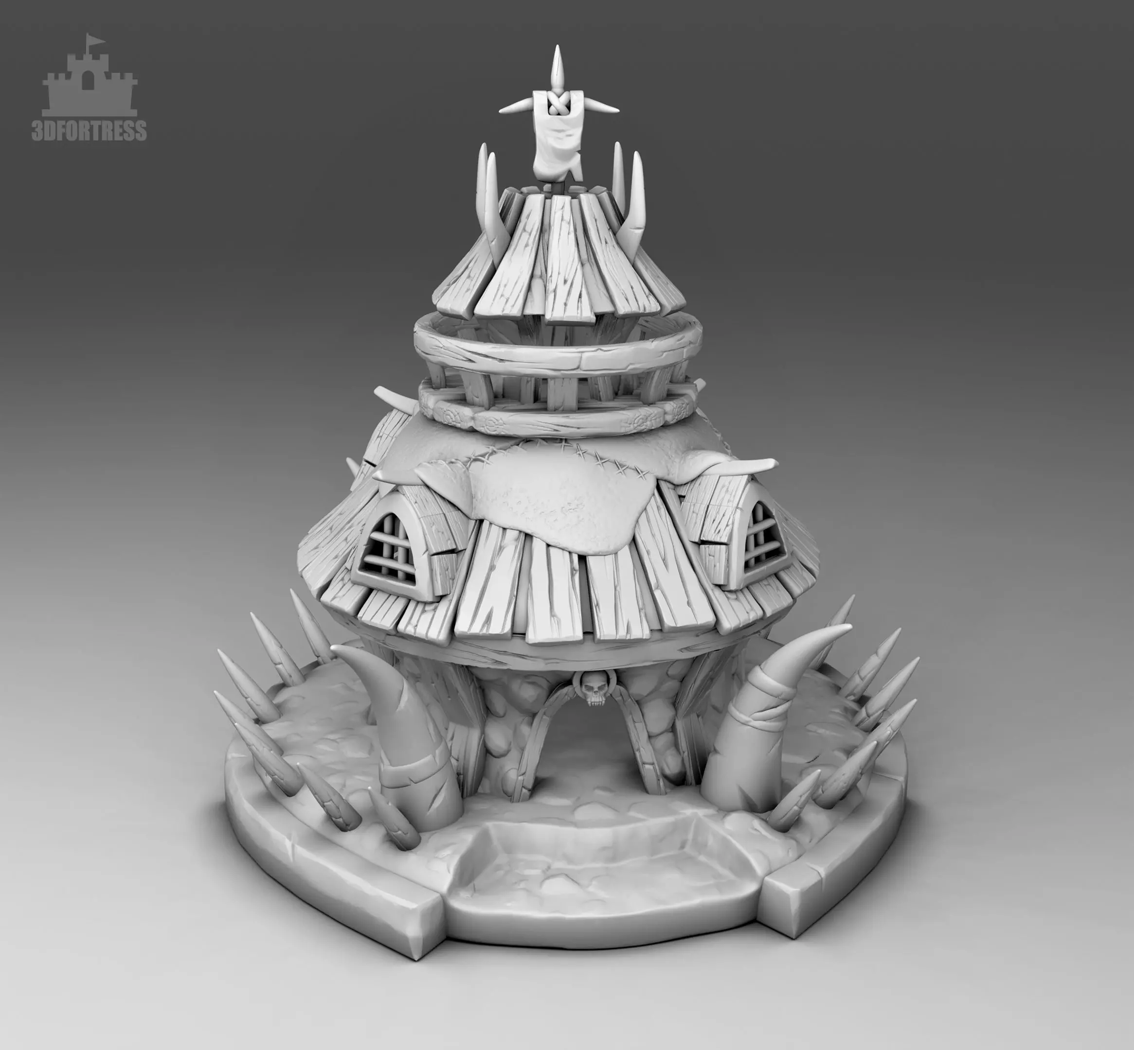 House 1 3D print model_0