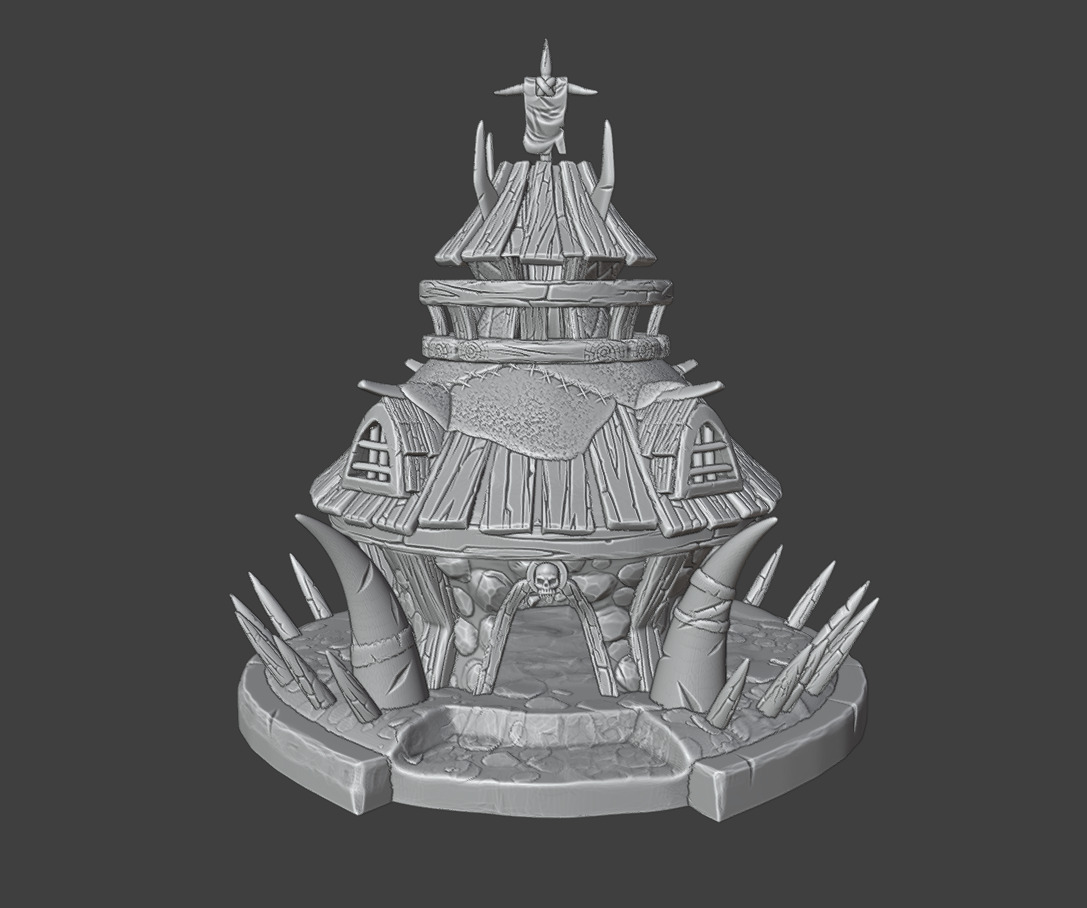 House 1 3D print model_4