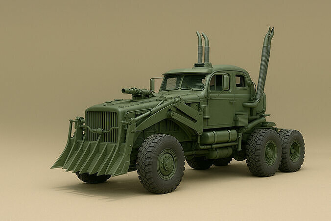 MAD MAX TRUCK FOR 3D PRINTING 3D model