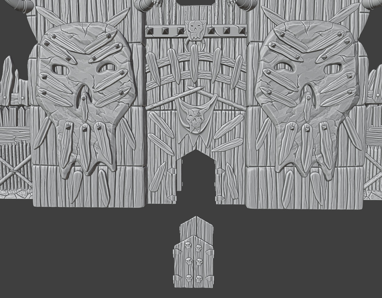 Fortress 3D print model_13