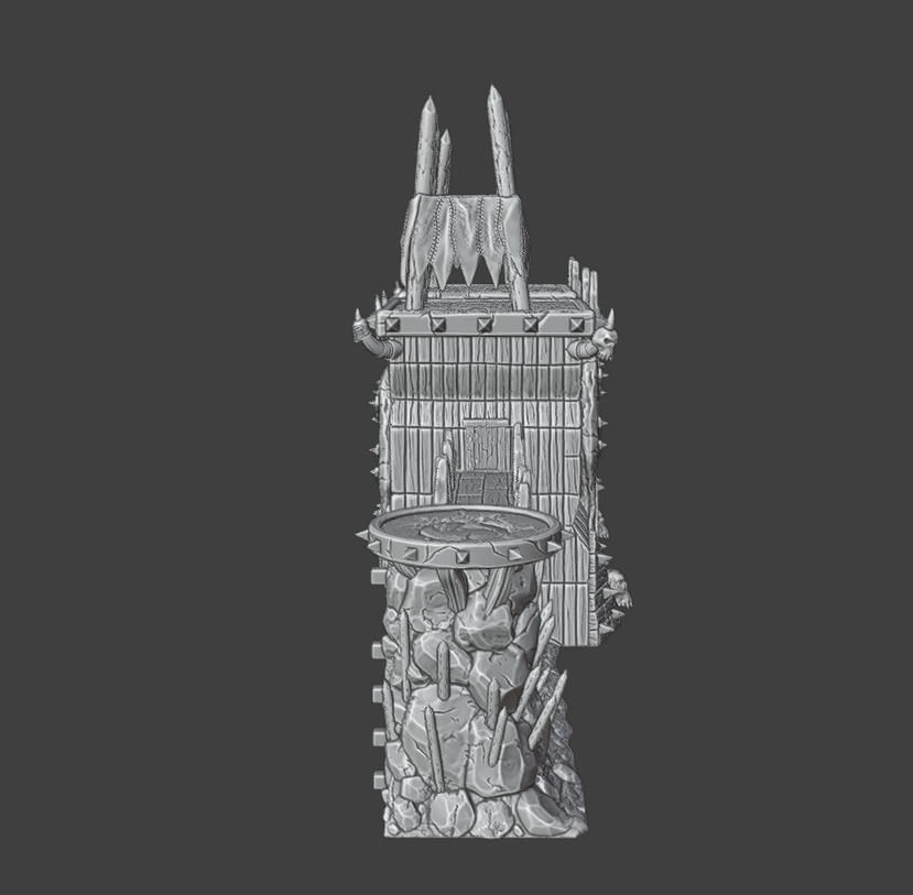 Fortress 3D print model_8