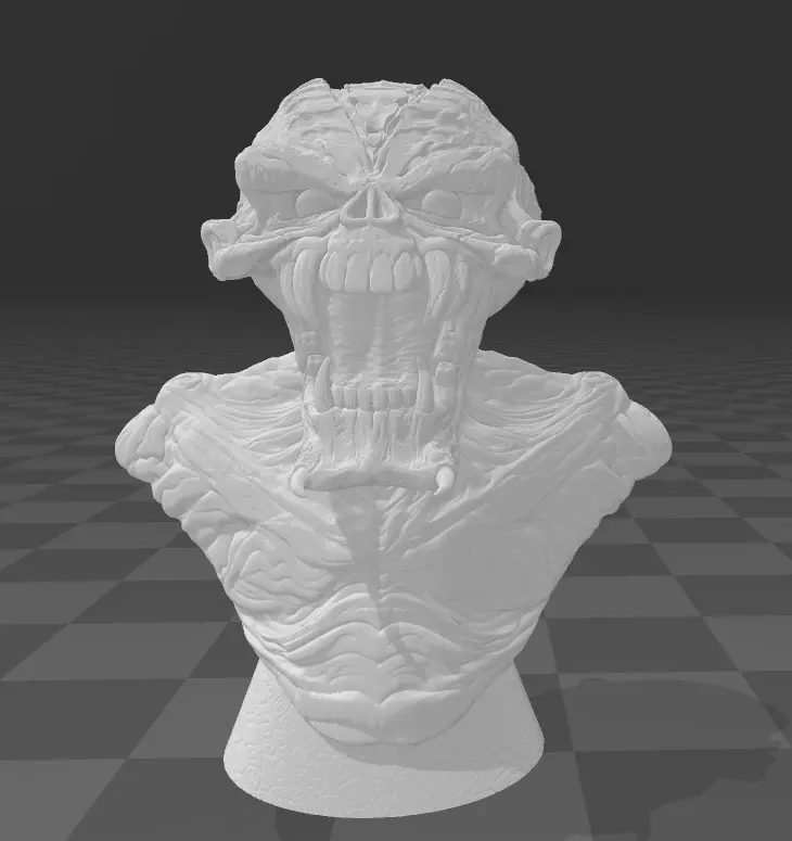 ED FINAL FRONTIER BUST 3D print model