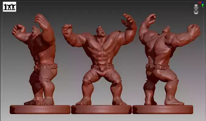 Marvel Rivals Hulk STL and OBJ