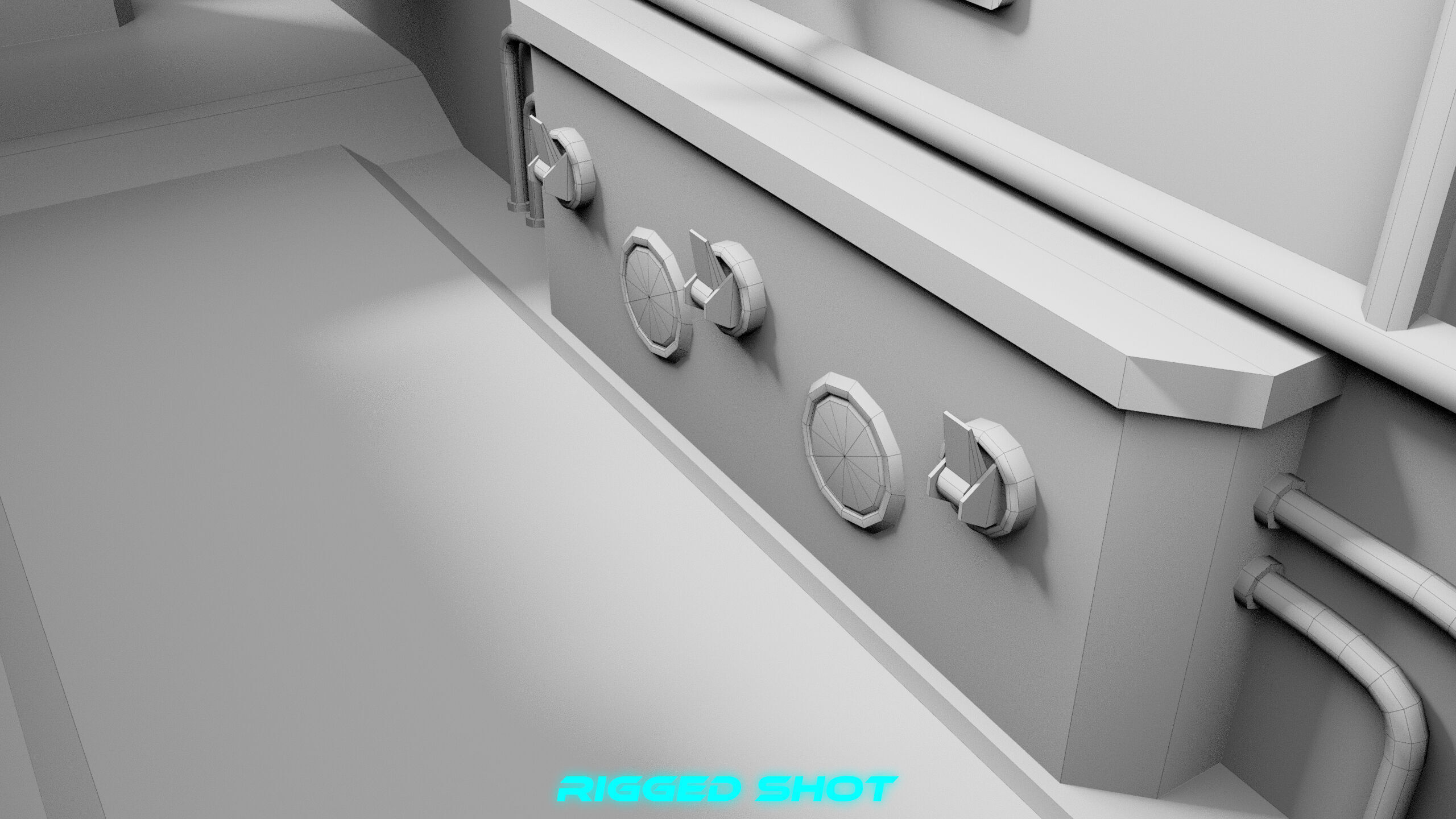 Sailing Yacht Boat Hydrofoil  01 Black All PBR Unity UE Textures Low-poly 3D model_40