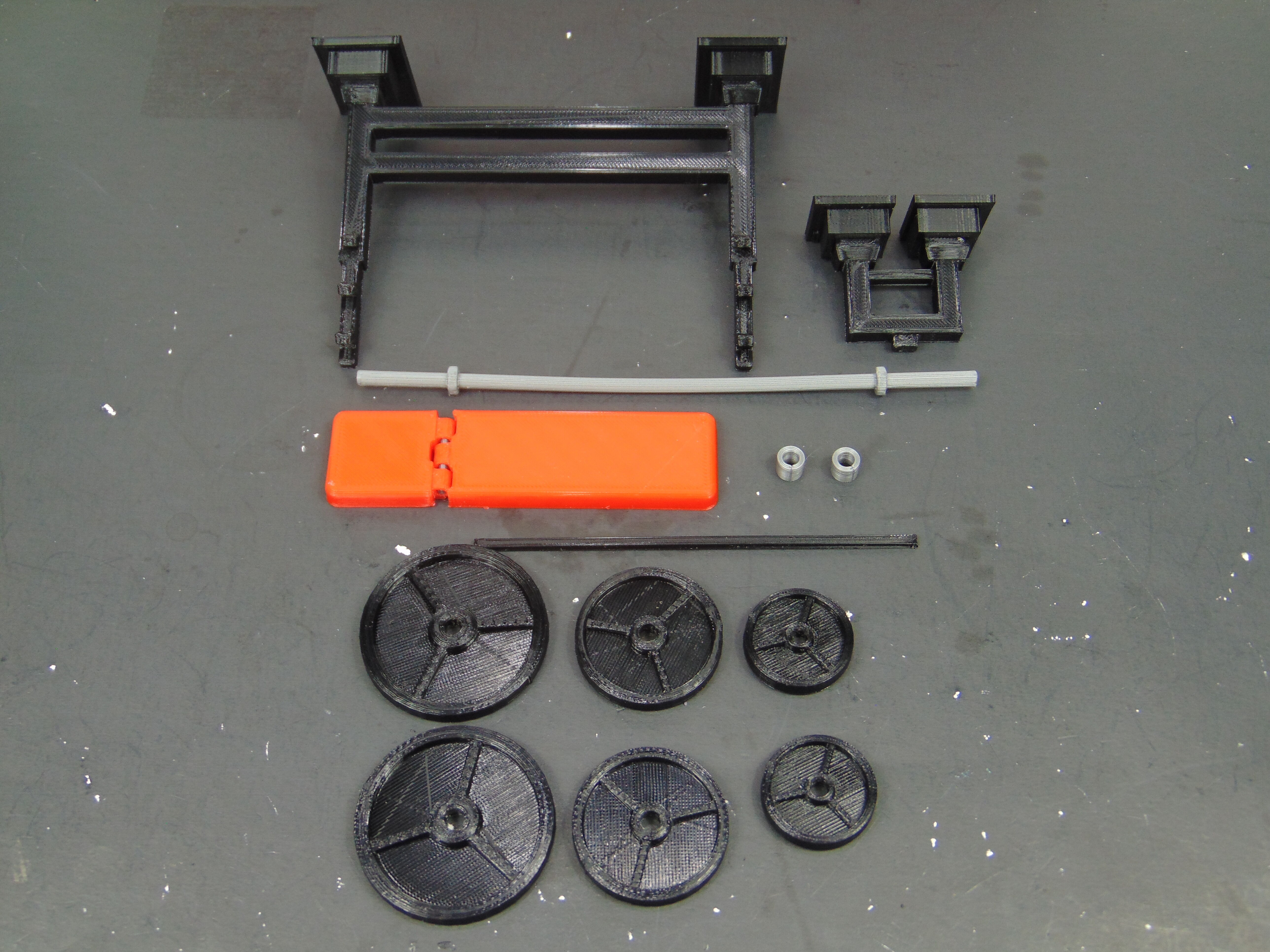 Custom 112 Total Workout Gym Set Combo Diorama Prop for GI JOE 3D print model_15
