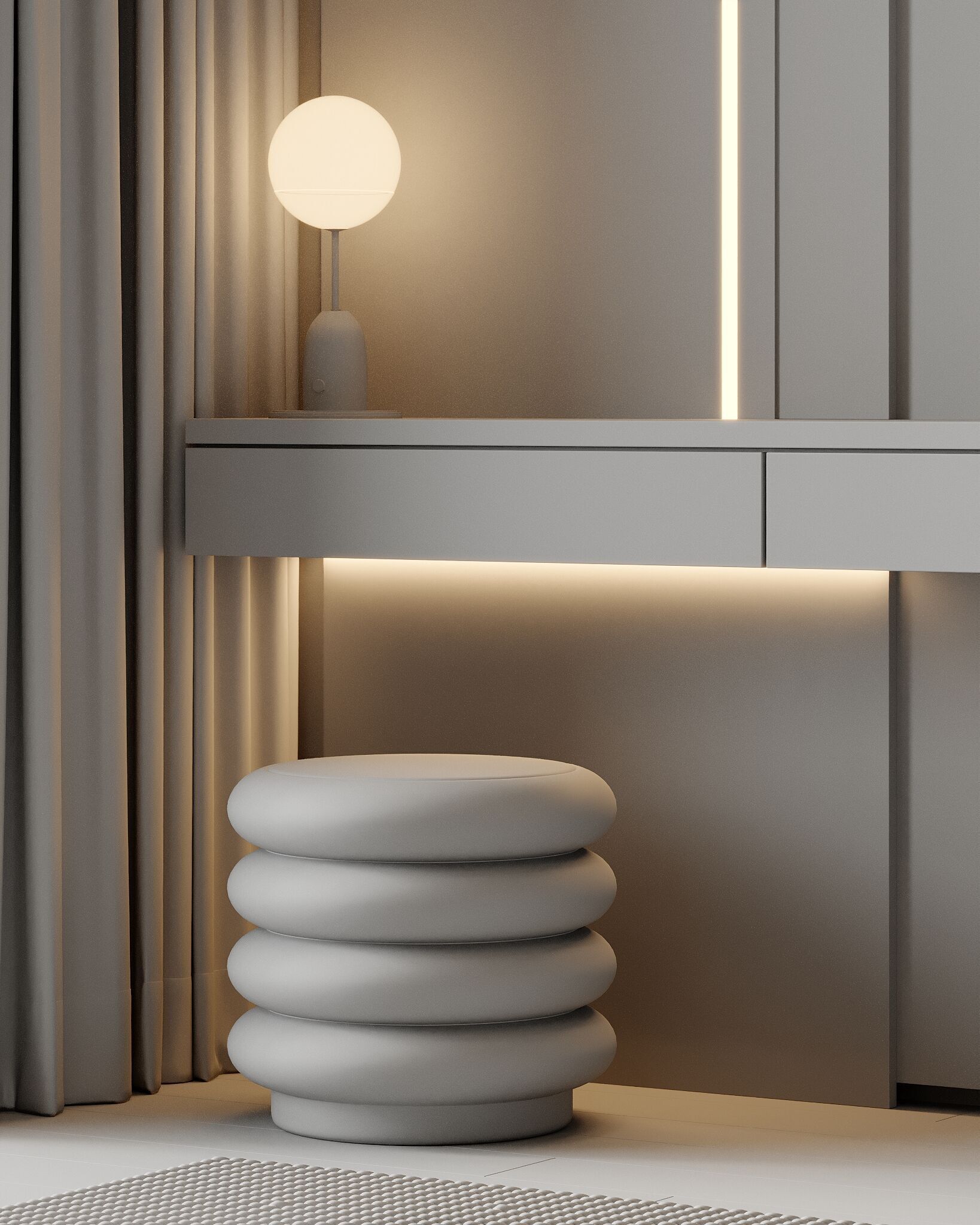 AR-25042 Mirad - Bedroom 3D Scene 3D model_17