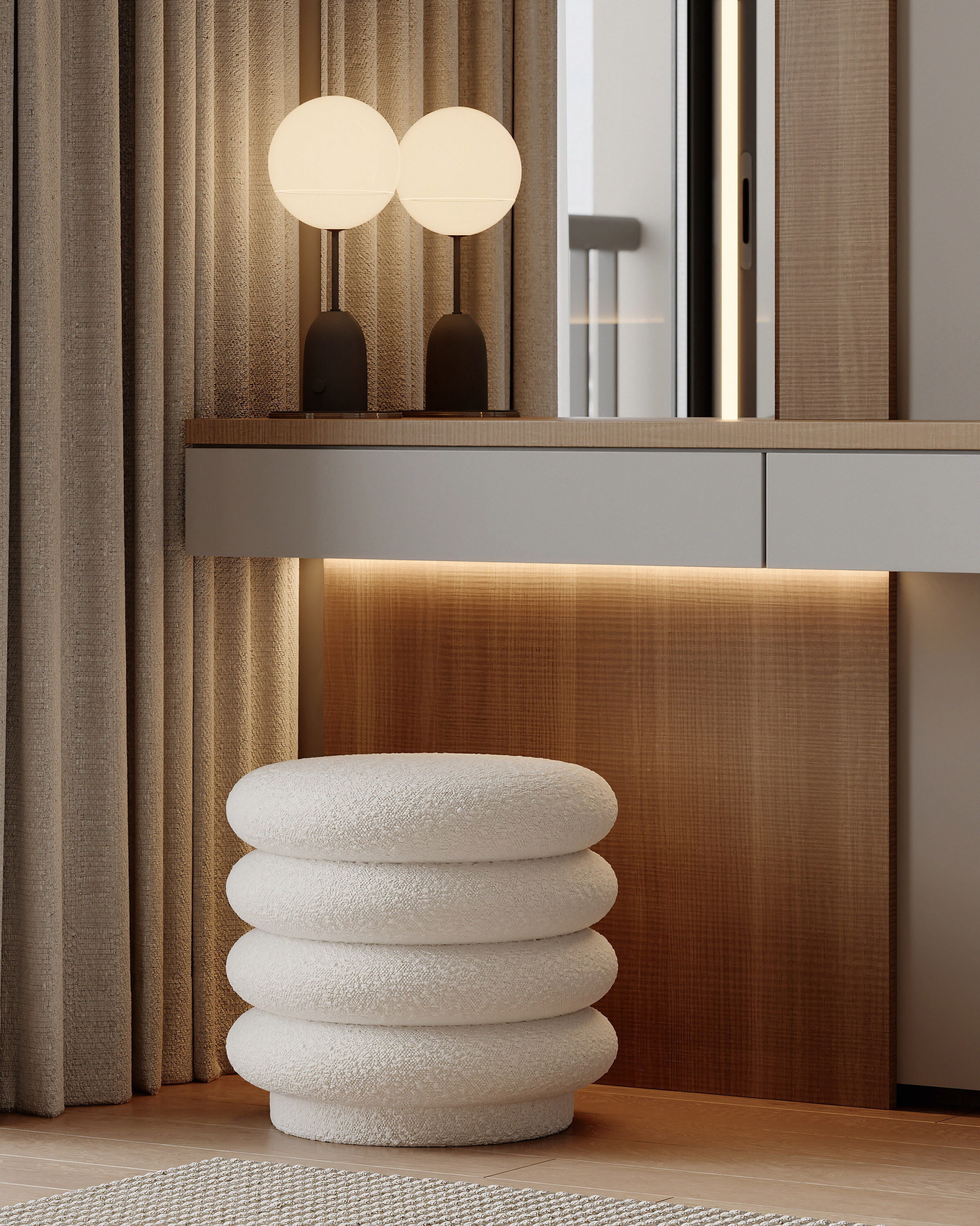 AR-25042 Mirad - Bedroom 3D Scene 3D model_11