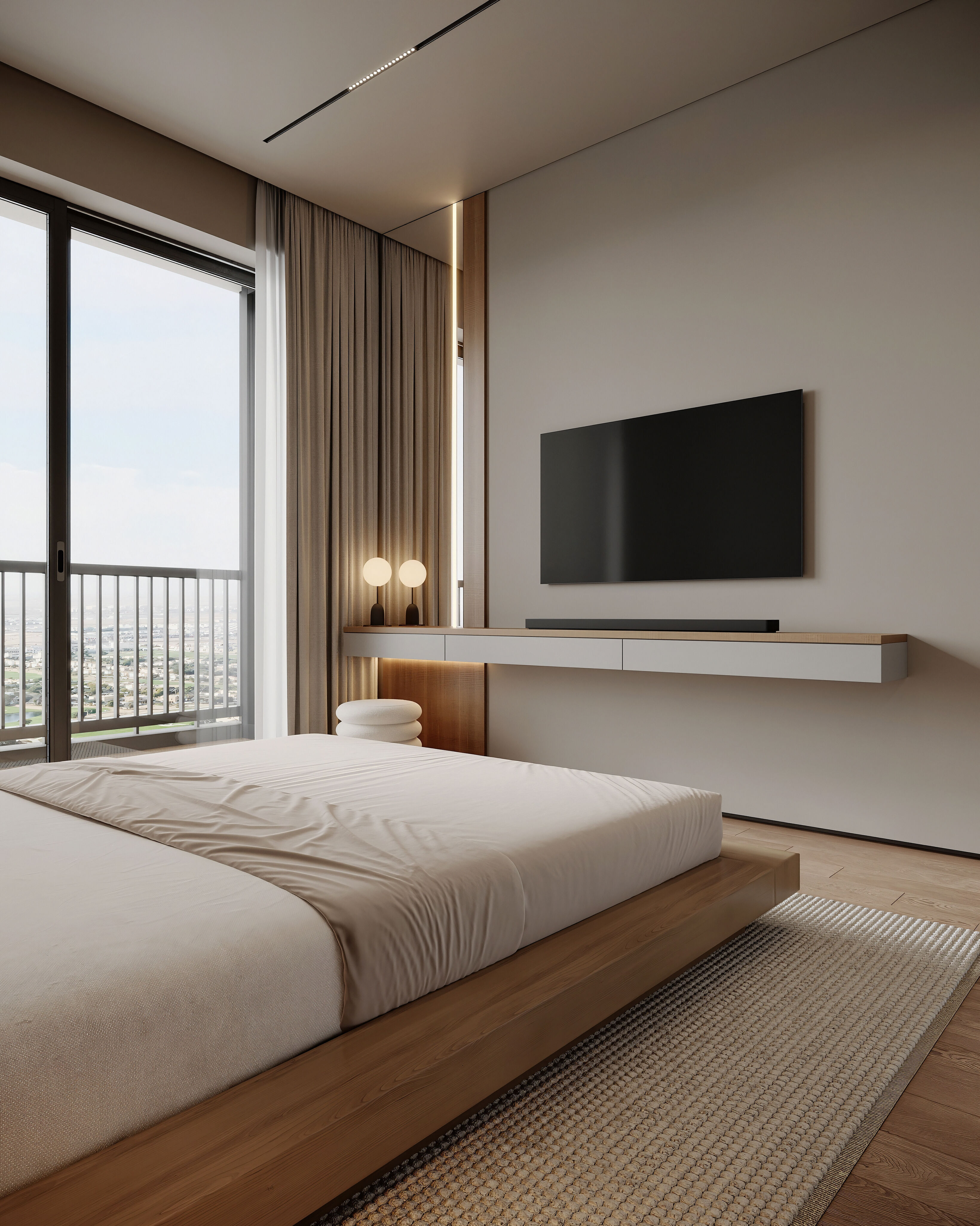 AR-25042 Mirad - Bedroom 3D Scene 3D model_8