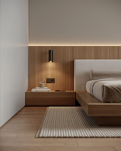 AR-25042 Mirad - Bedroom 3D Scene 3D model 7