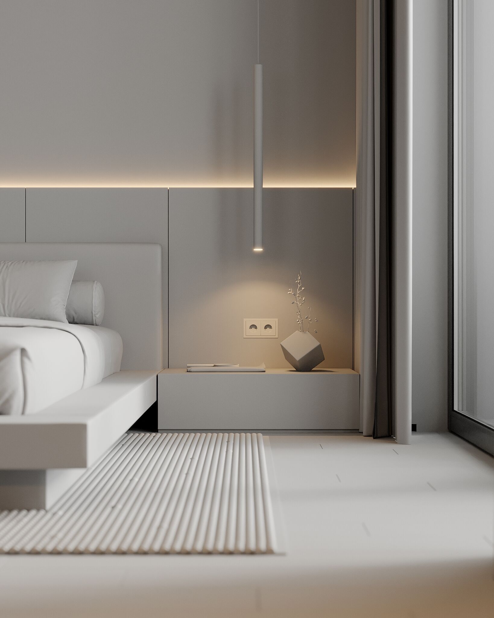 AR-25042 Mirad - Bedroom 3D Scene 3D model_15