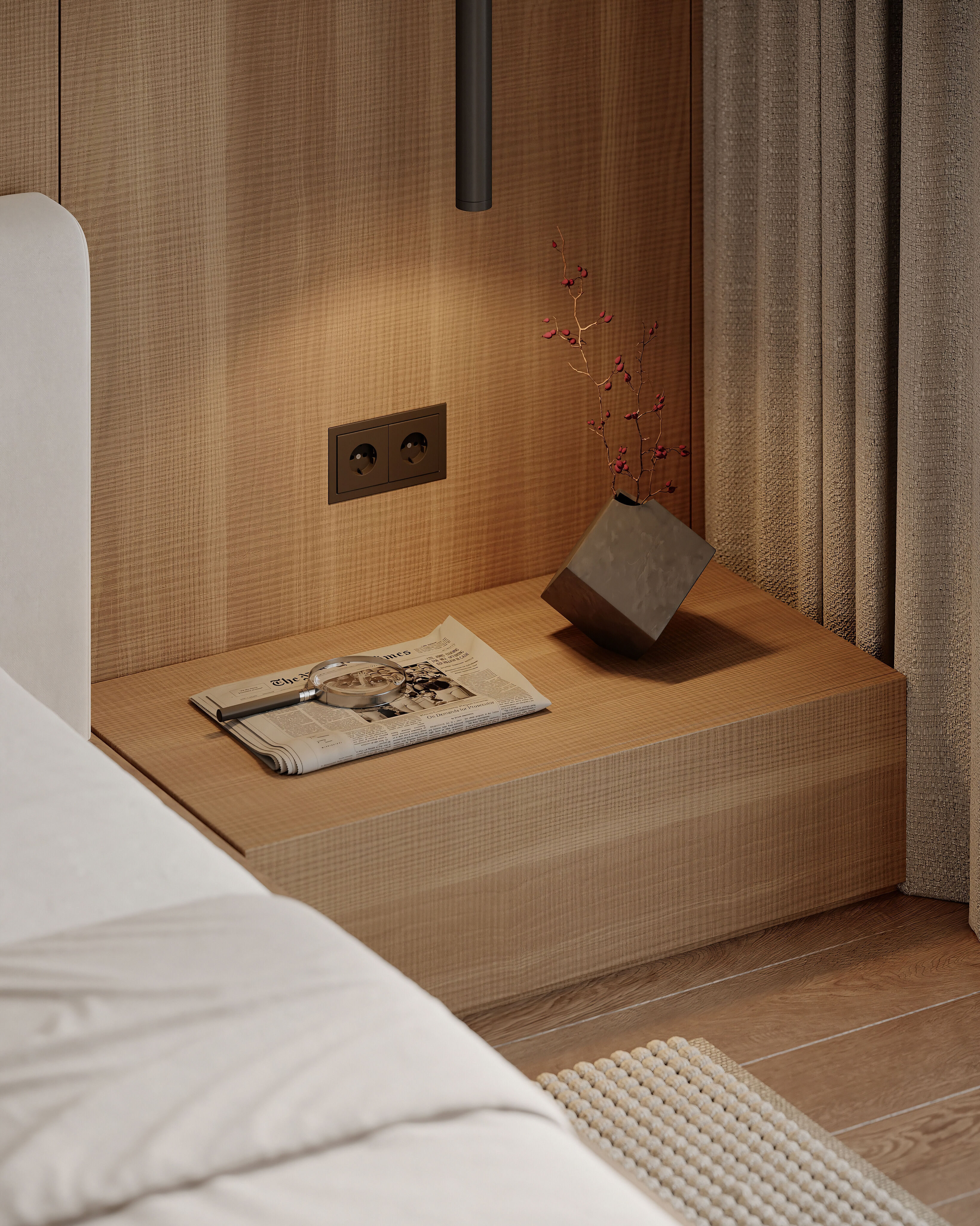 AR-25042 Mirad - Bedroom 3D Scene 3D model_10