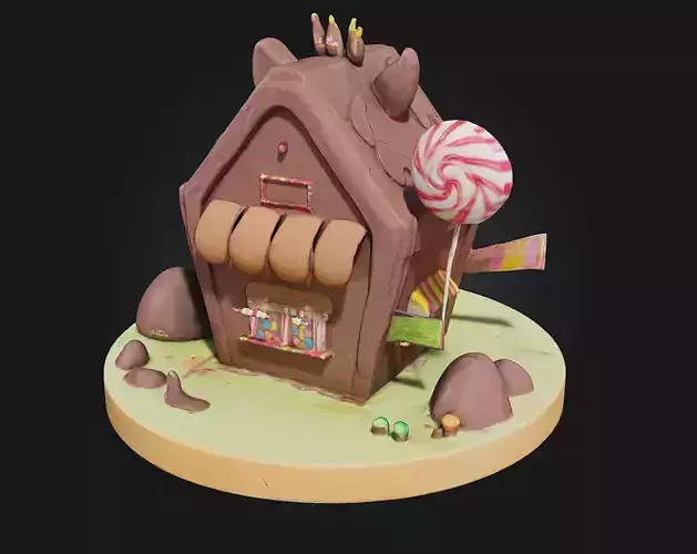 Chocolate Cottage  A Sweet Escape into Fantasy