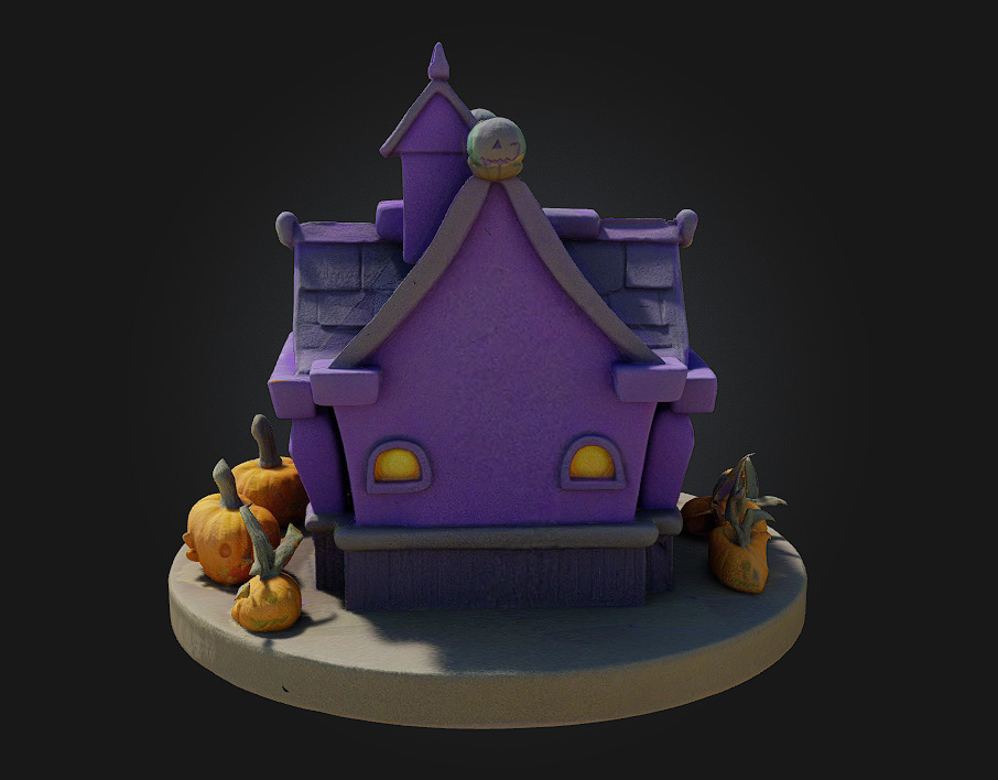 Haunted House Enter If You Dare 3D model_5