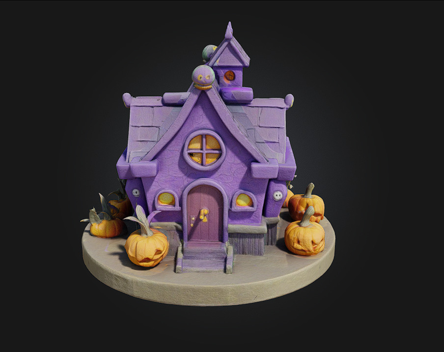 Haunted House Enter If You Dare 3D model_2