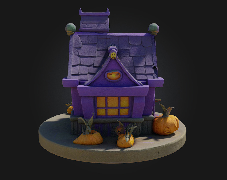 Haunted House Enter If You Dare 3D model_4