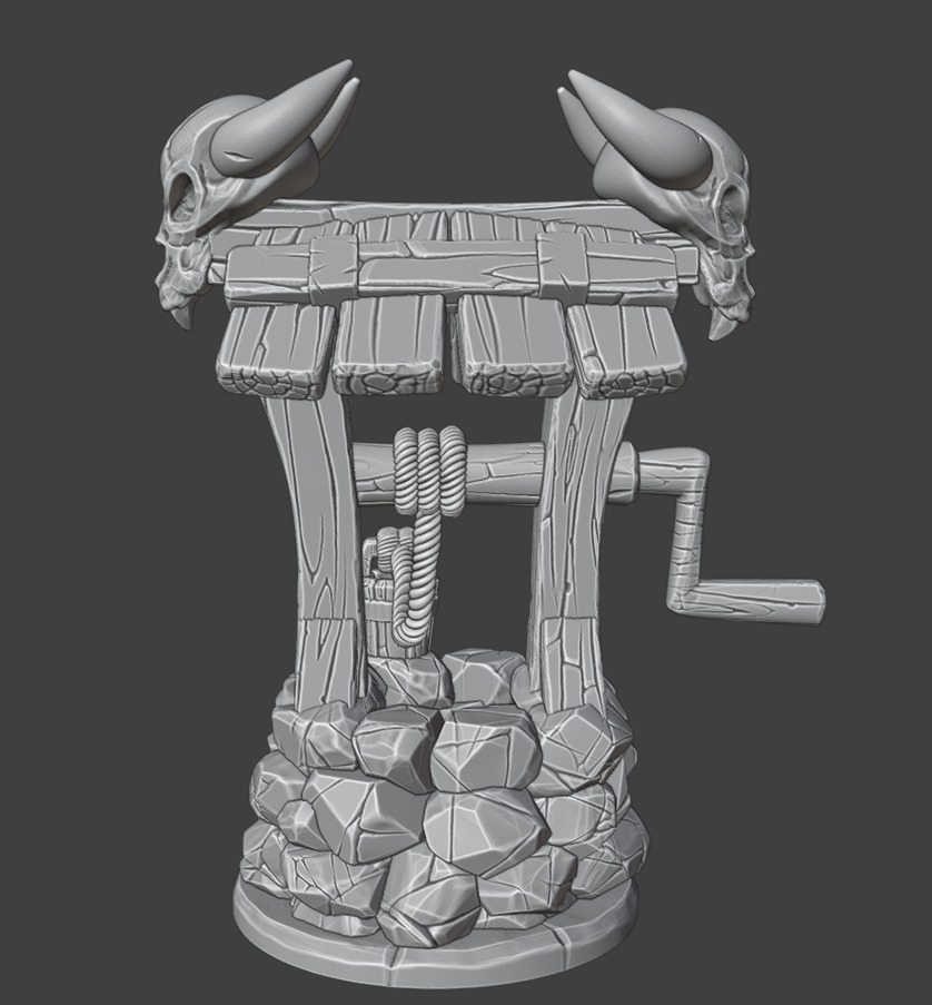 Well- 3D print model_3