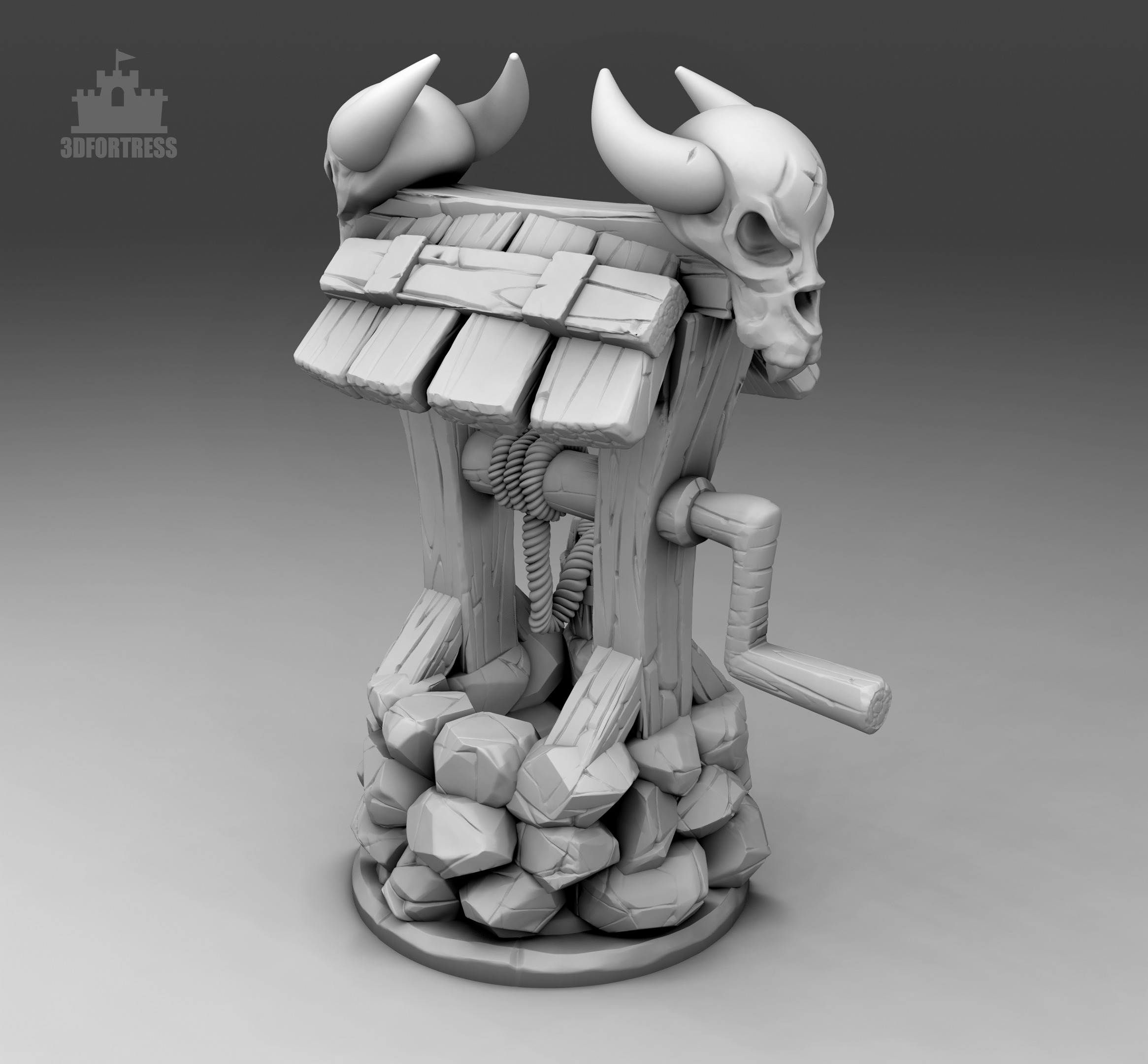 Well- 3D print model_2