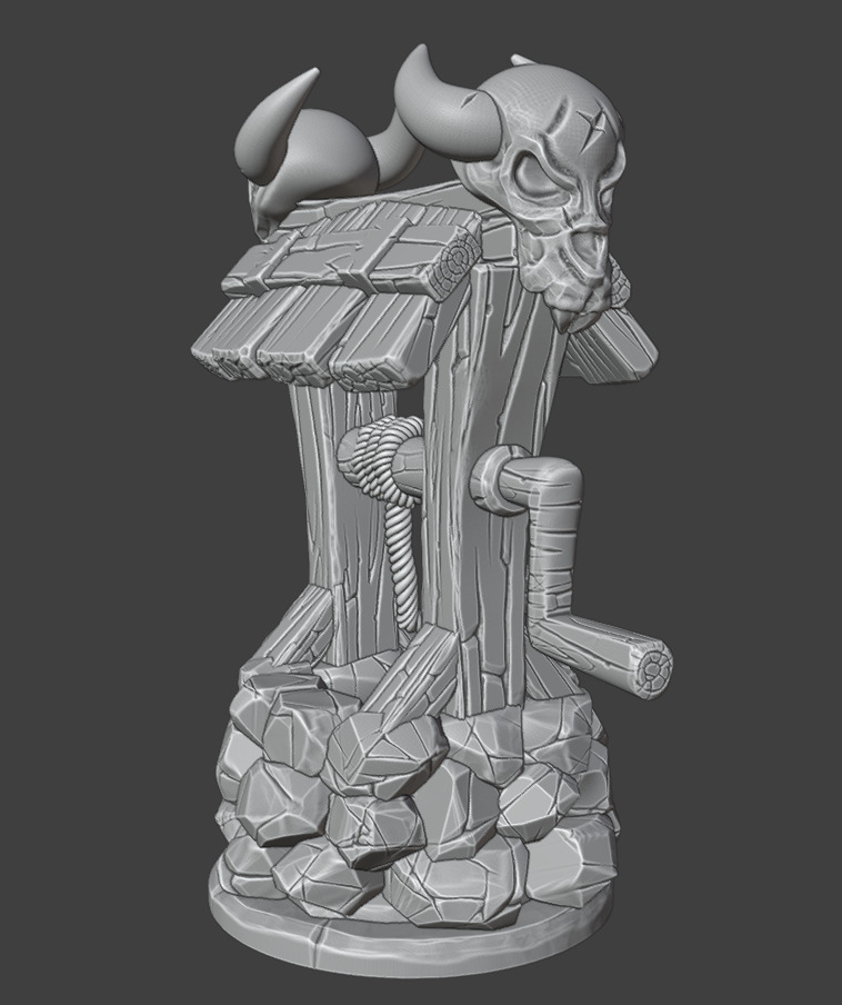 Well- 3D print model_13