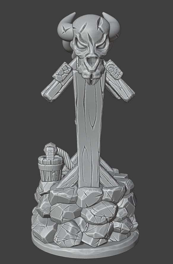 Well- 3D print model_6