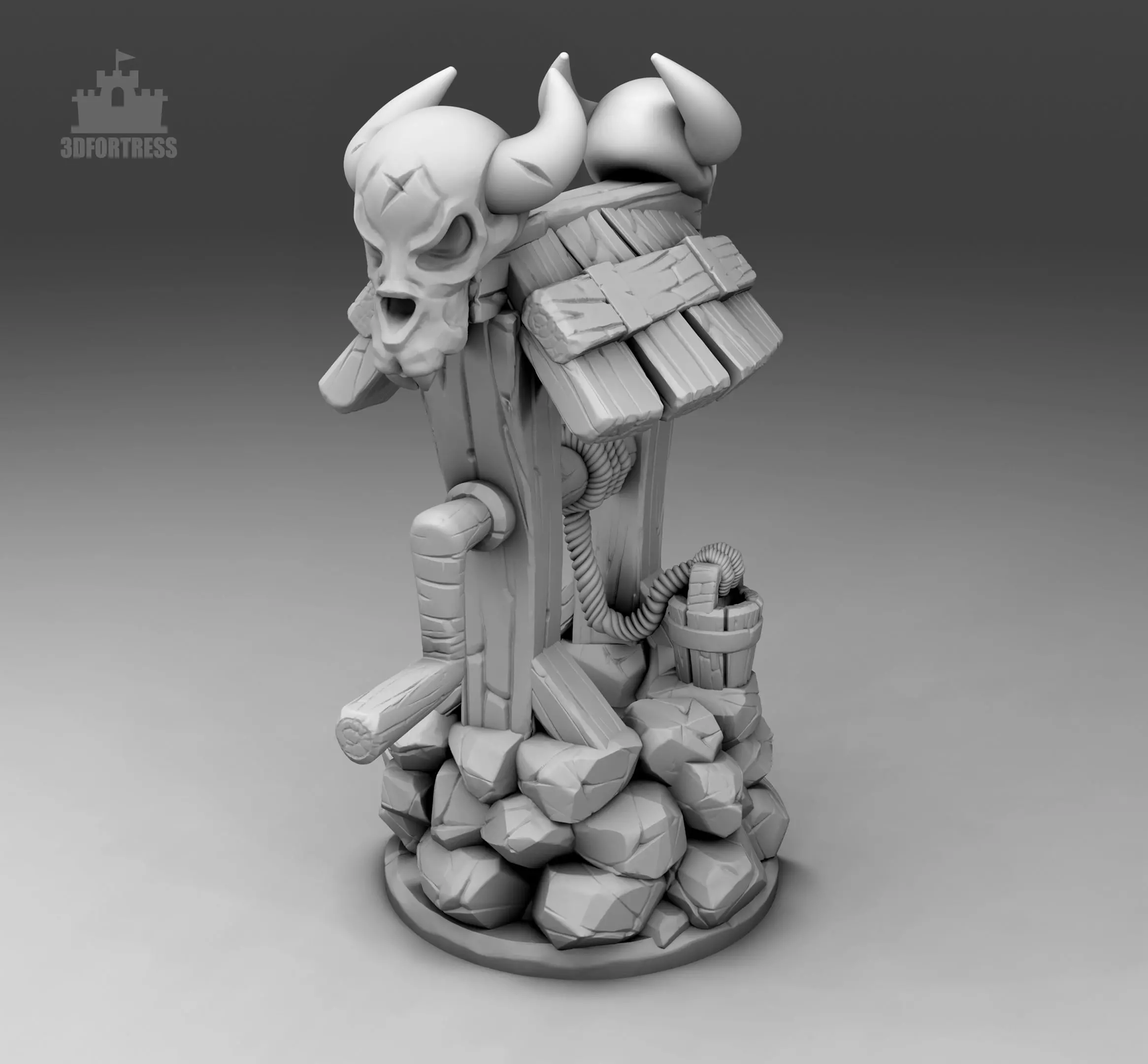 Well- 3D print model_0