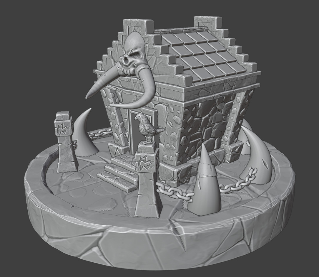 The Crypt 3D print model_8