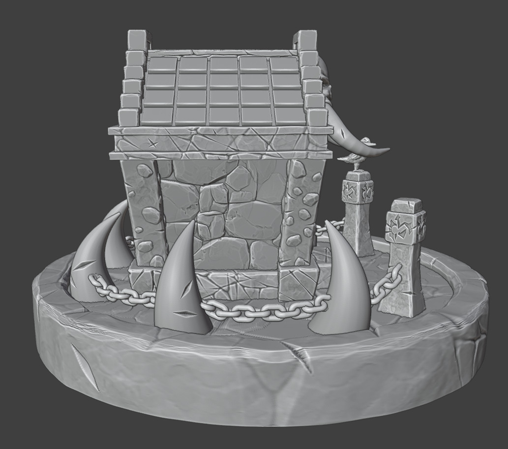 The Crypt 3D print model_14