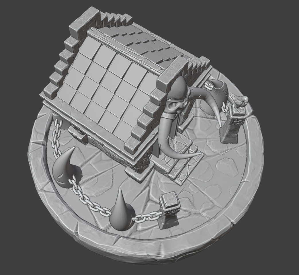 The Crypt 3D print model_10