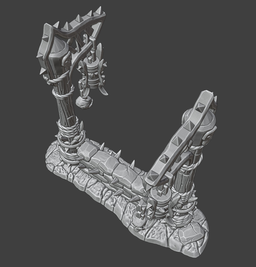 Street lights 3D print model_8