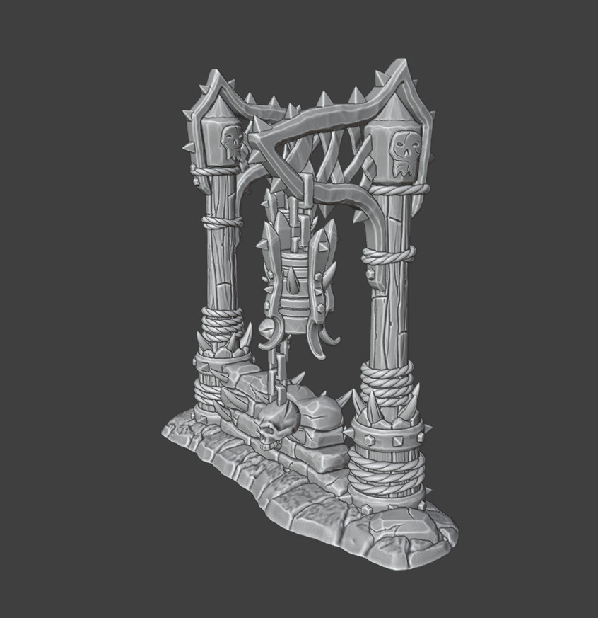Street lights 3D print model_6