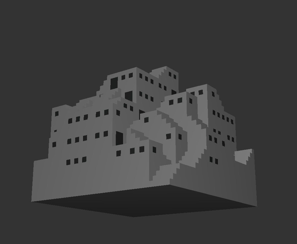 Staircase Maze 3D model_22