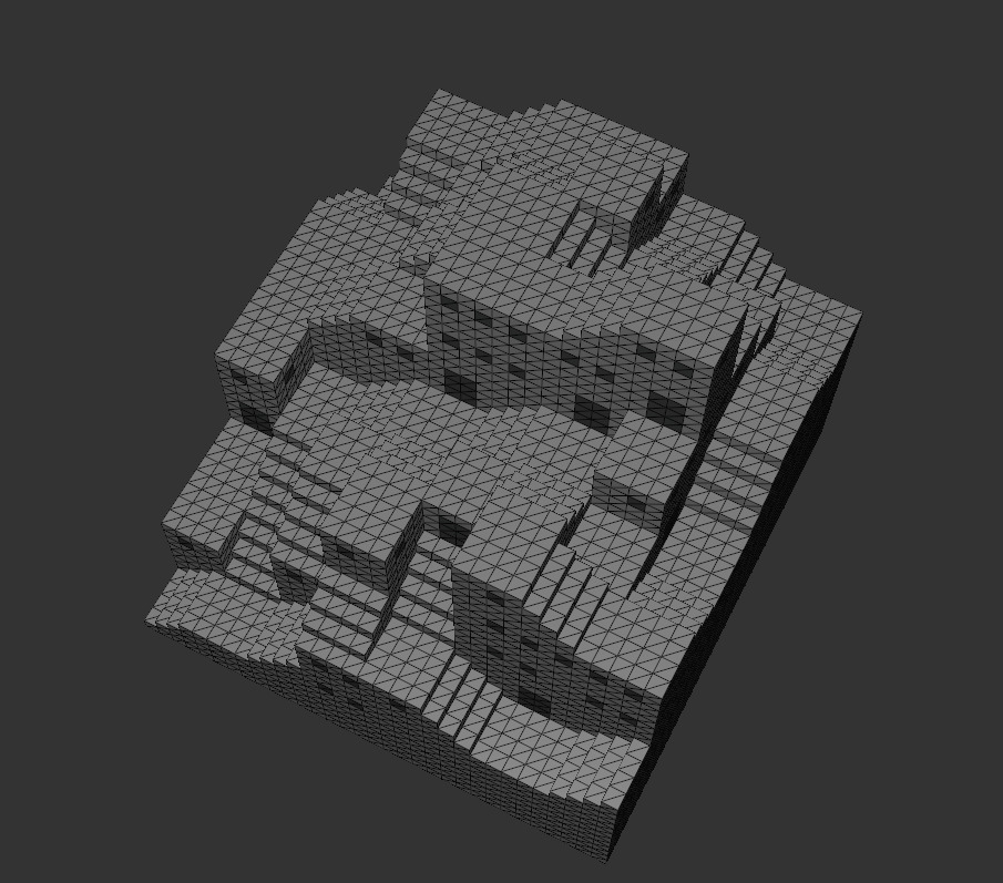 Staircase Maze 3D model_18