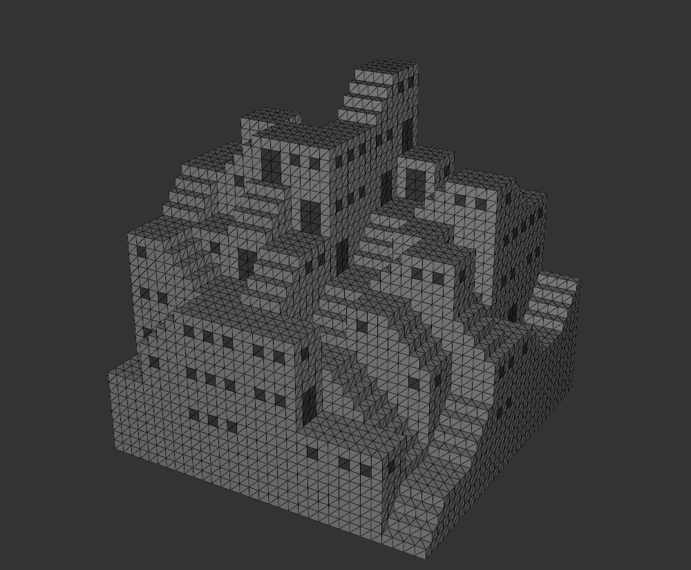 Staircase Maze 3D model_8