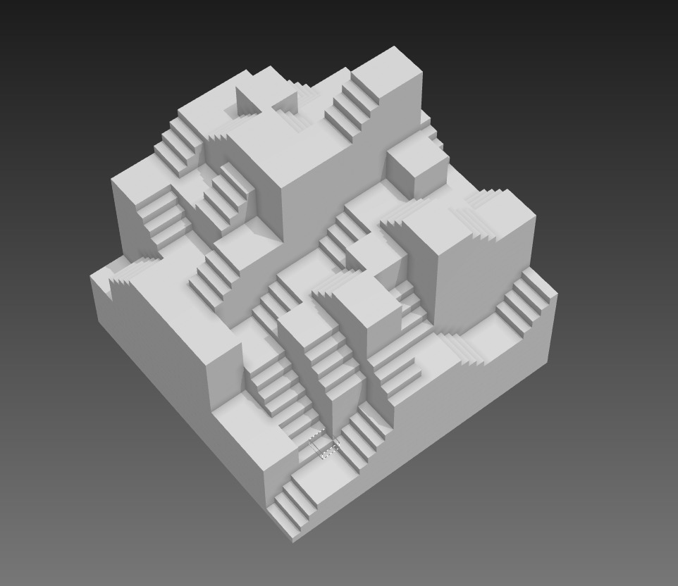 Staircase Maze 3D model_16