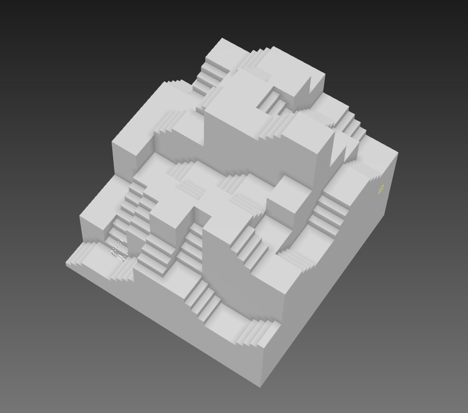 Staircase Maze 3D model_17