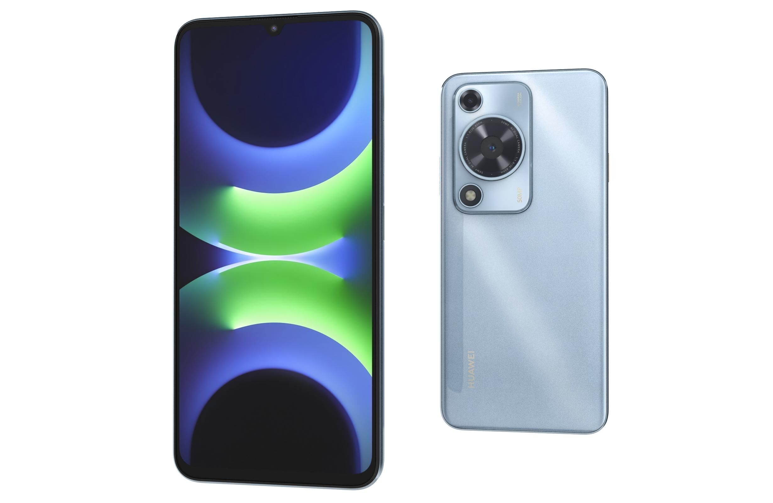 Huawei Enjoy 70S Ice blue 3D model_6